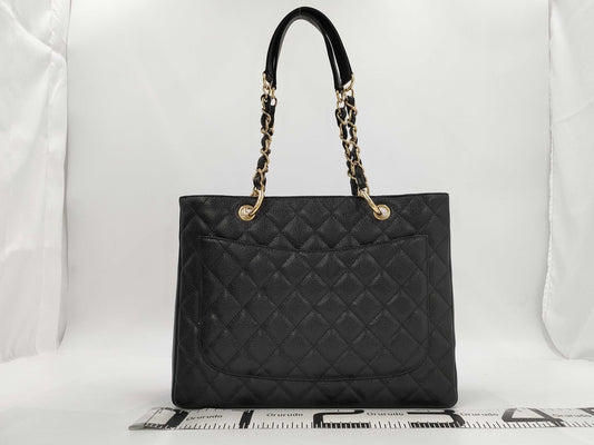 CHANEL Matelasse GST Chain Tote, Unused, Stored, Caviar Skin, Box, Bag, Card, and Sticker Included