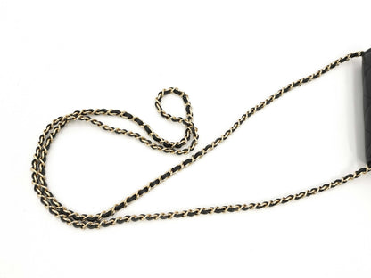 CHANEL CHANEL Matelasse Caviar Leather Chain Wallet, No. 28, with bag and sticker, Shoulder Bag