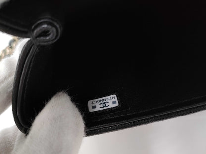 CHANEL CHANEL Top Handle/Matelasse AP4568 Grained Calfskin Shoulder Bag