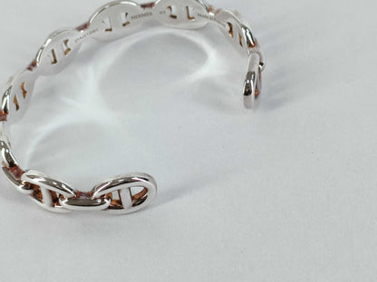 HERMES HERMES Chaine d'Ancre Anchaîne Silver Bracelet/Bangle