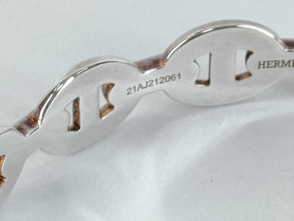 HERMES HERMES Chaine d'Ancre Anchaîne Silver Bracelet/Bangle