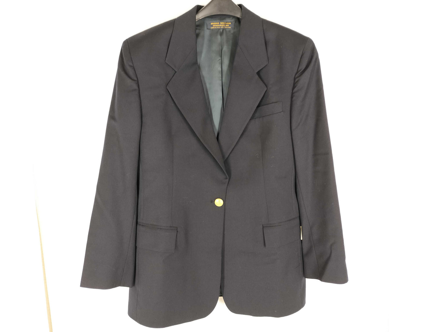 BROOKS BROTHERS Navy Blazer, Made in USA, Unused Jacket