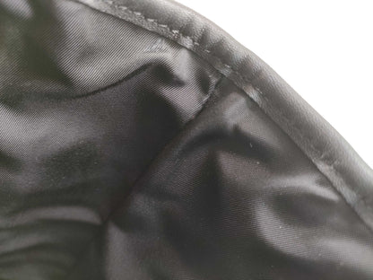 Dior Trotter Tote Bag, Silver Hardware, Canvas, Black Tote Bag