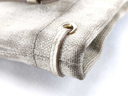 Yves Saint Laurent Kahala Tote Bag Canvas Ivory Tote Bag