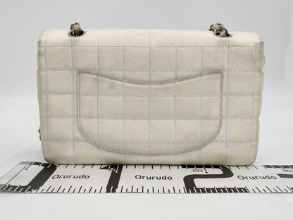 CHANEL New Travel Line Chain Silver Shoulder Bag