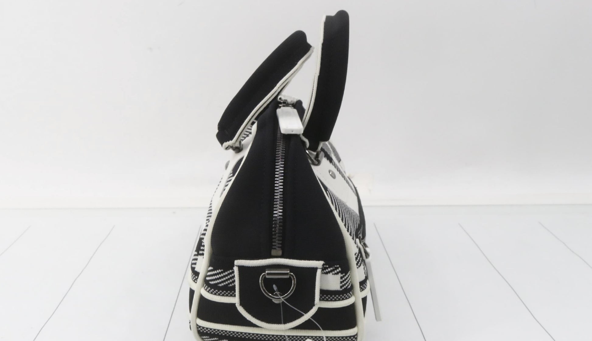 Dior 2way Black and White Handbag