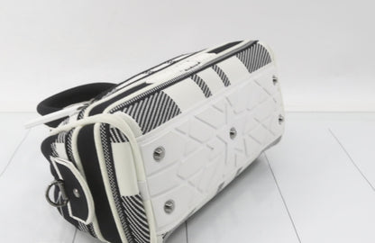 Dior 2way Black and White Handbag