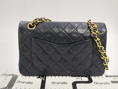CHANEL Matelasse 23 Lambskin Double Flap Chain Shoulder Bag with Seal