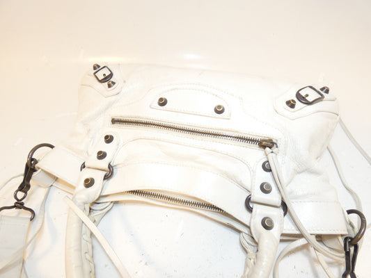 BALENCIAGA 2-way The First Leather Hand Shoulder Bag