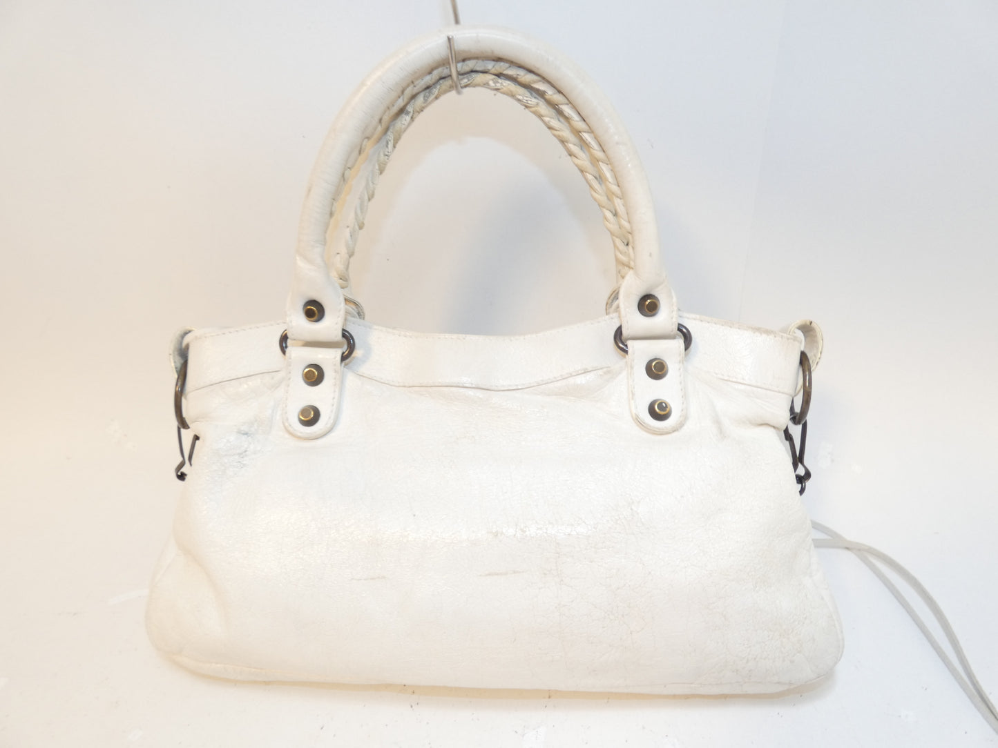BALENCIAGA 2-way The First Leather Hand Shoulder Bag