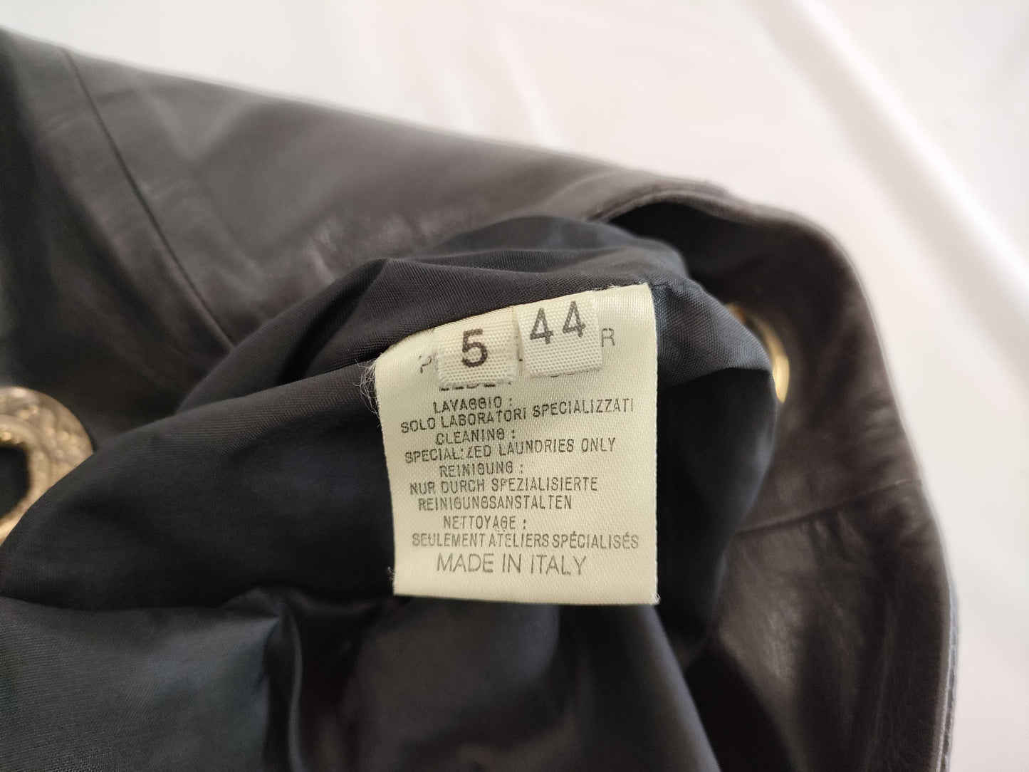ferre leather skirt size 44 skirt