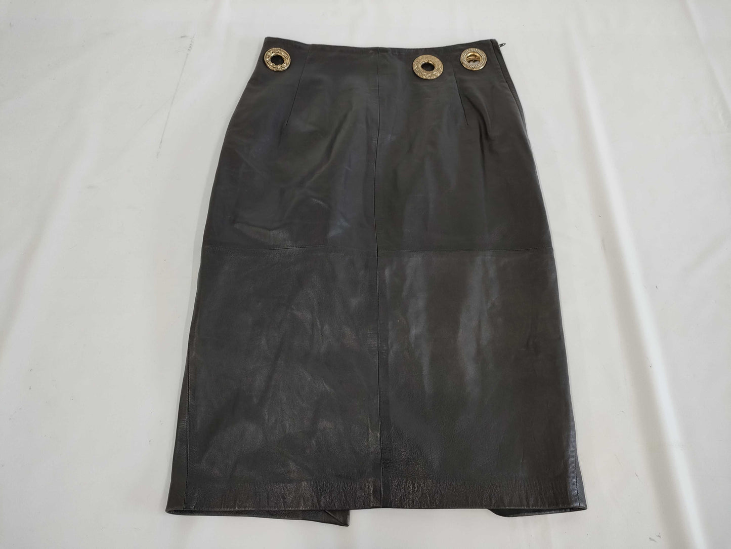 ferre leather skirt size 44 skirt