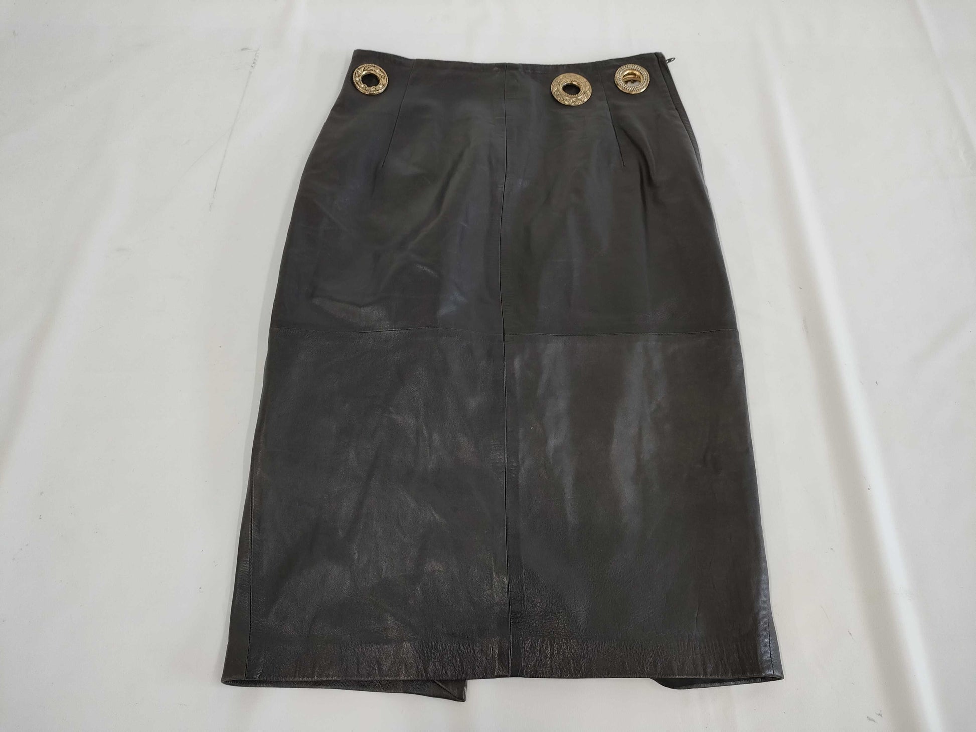 ferre leather skirt size 44 skirt