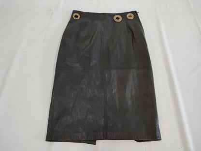 ferre leather skirt size 44 skirt