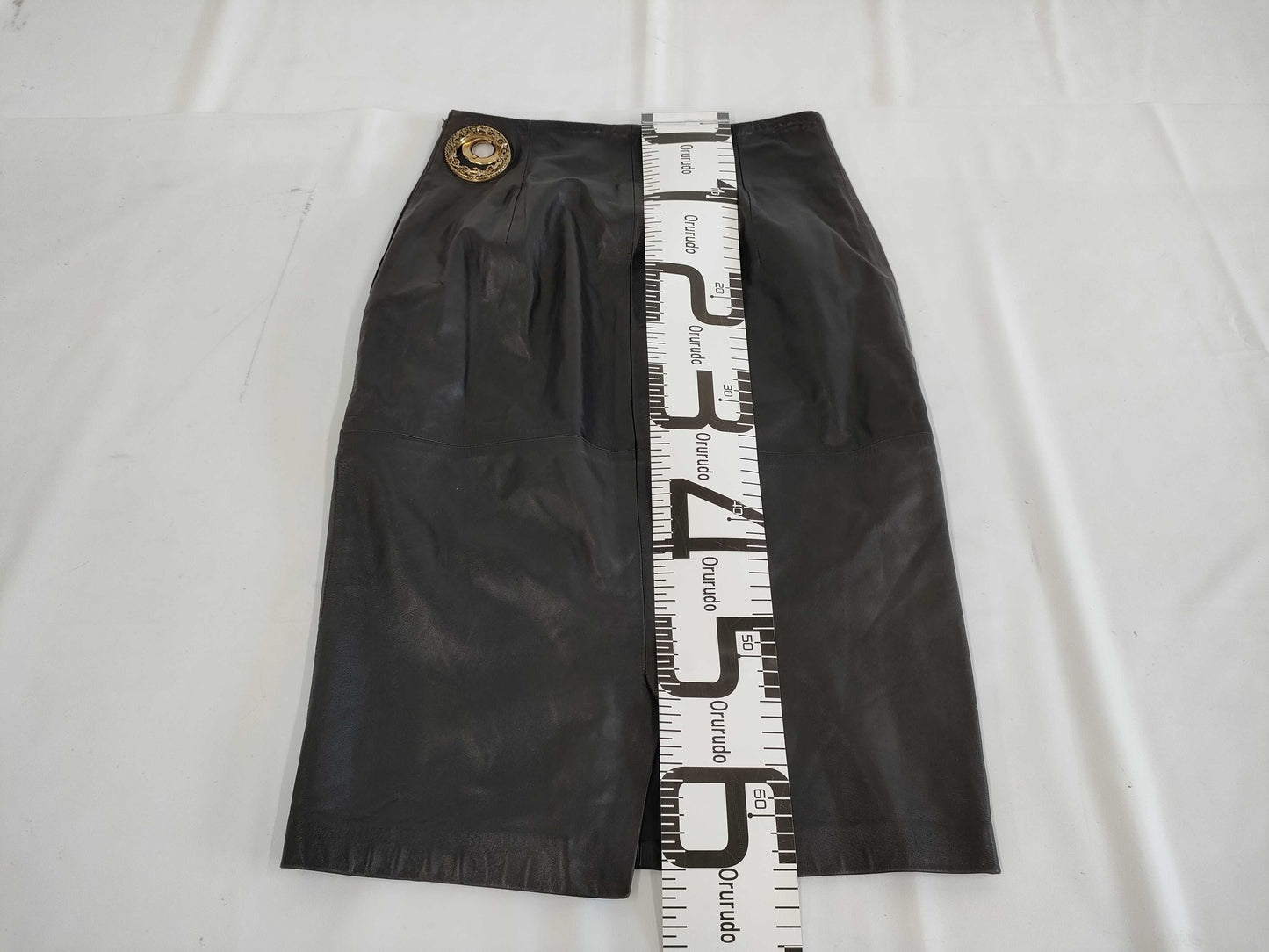 ferre leather skirt size 44 skirt