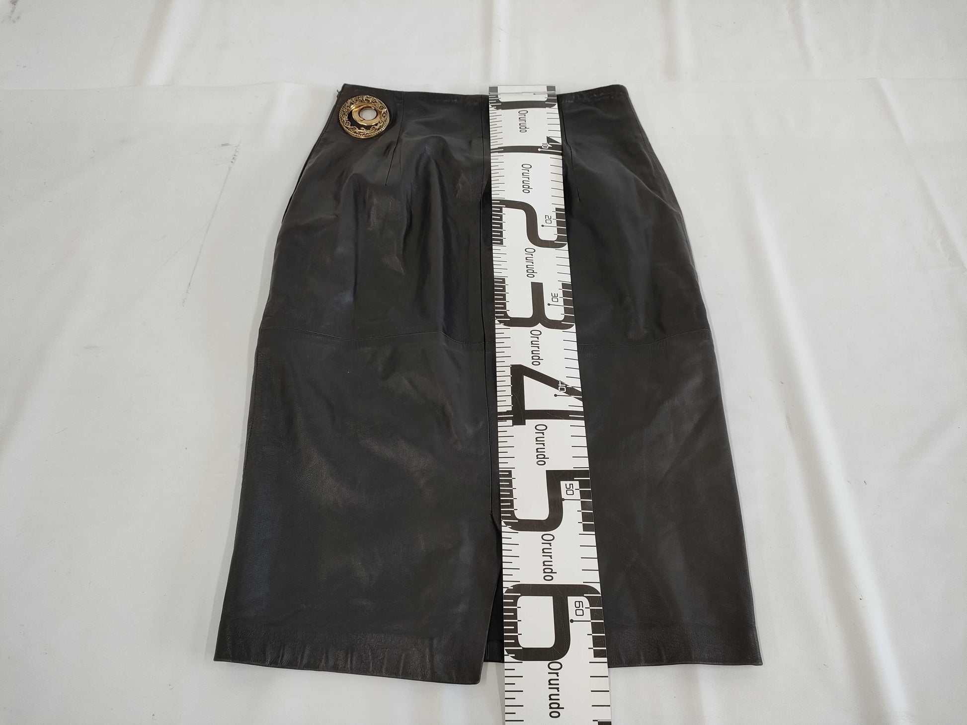 ferre leather skirt size 44 skirt