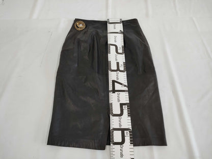 ferre leather skirt size 44 skirt