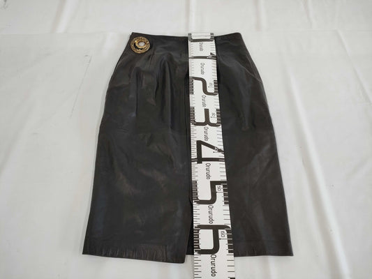 ferre leather skirt size 44 skirt