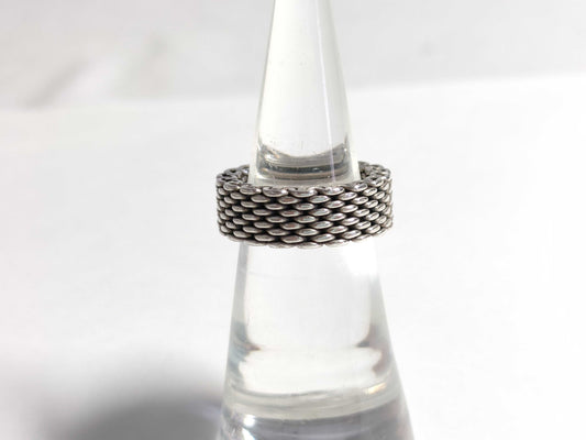 Tiffany & Co. Tiffany Somerset Narrow Mesh Ring, Size 9