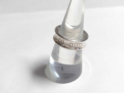 Tiffany & Co. 1837 Ring, Size 12