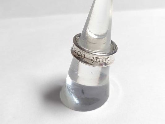 Tiffany & Co. 1837 Ring, Size 12