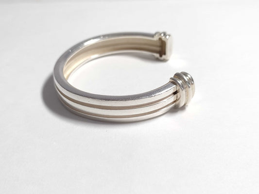 Tiffany & Co. Tiffany Grooved Cuff Bangle Bracelet/Bangle