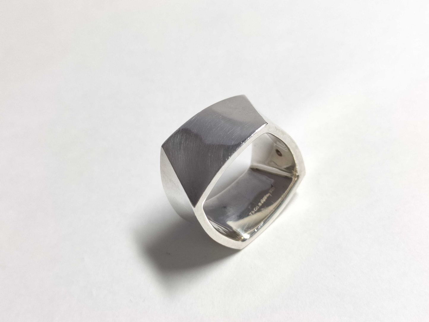 Tiffany & Co. Frank Gehry Torque Wide Ring, size 15
