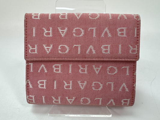 BVLGARI Logomania Double Hook Wallet