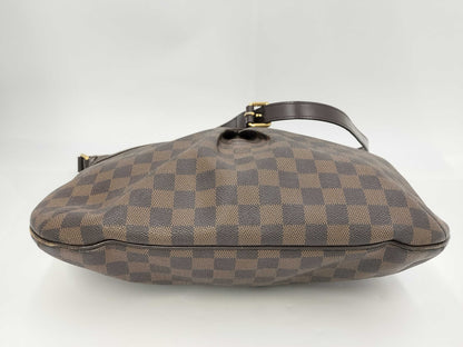 LOUIS VUITTON Damier Bloomsbury GM Shoulder Bag in Brown PVC