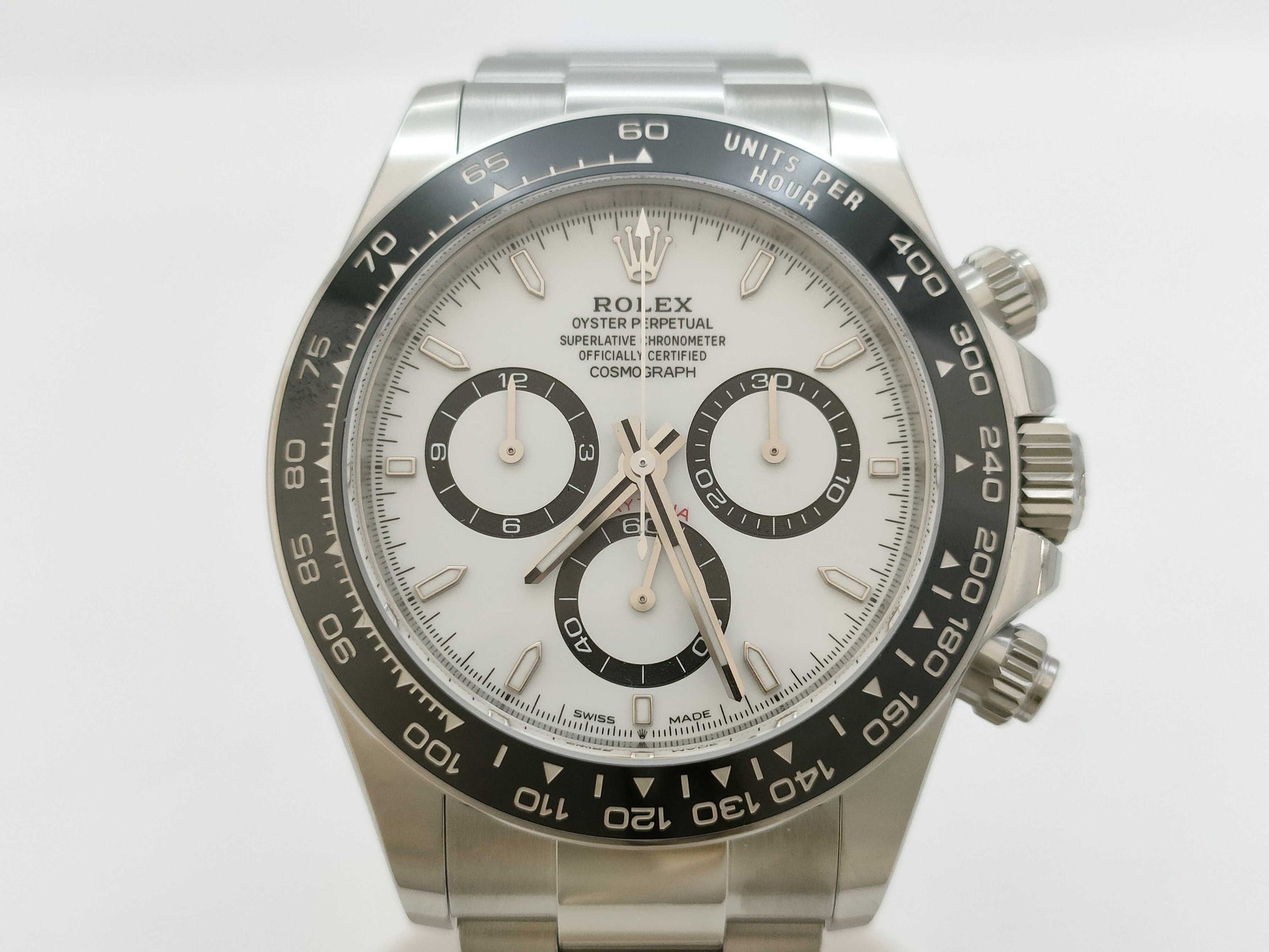 ROLEX 126500LN FOR1609 White Dial Men's Watch