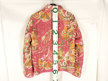 ETRO Paisley Nylon Zip-Up Jacket Size 42