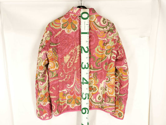 ETRO Paisley Nylon Zip-Up Jacket Size 42
