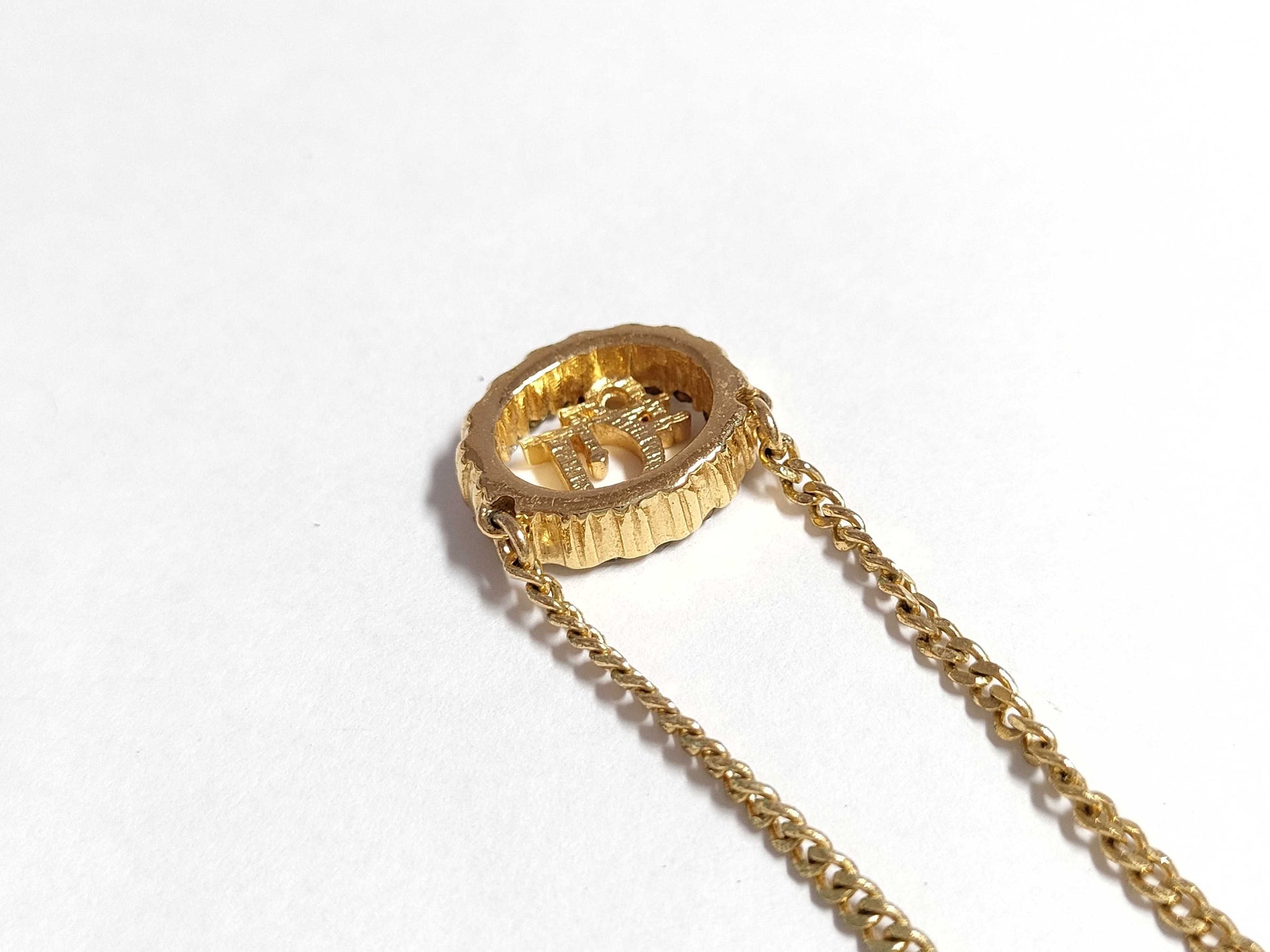 Dior Trotter Rhinestone Necklace