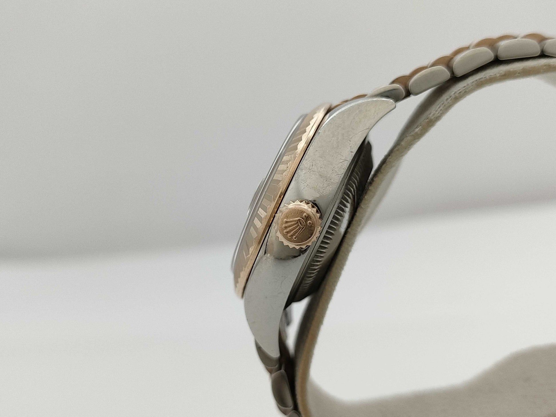 ROLEX 279171G 776VD131 Chocolate Dial Women's Watch