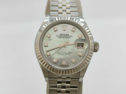 ROLEX 279174NG 78Y639L0 White Shell Dial Women's Watch