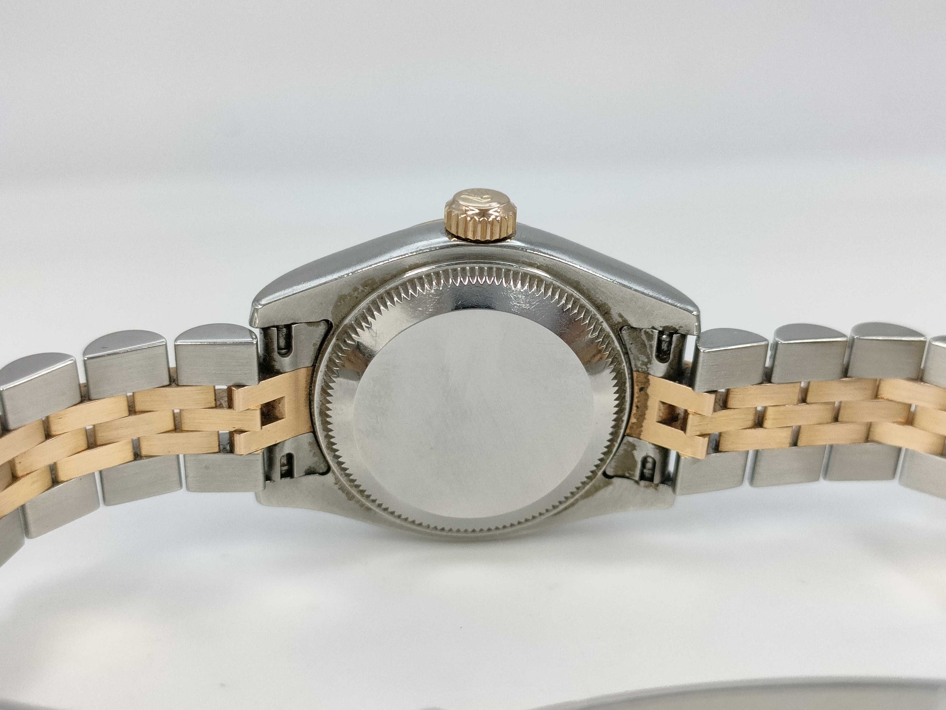 ROLEX 179171G Z534392 Pink Dial Women's Watch