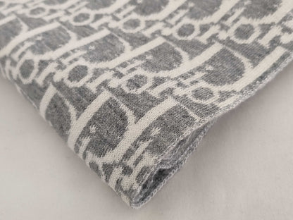Dior Trotter Scarf Gray