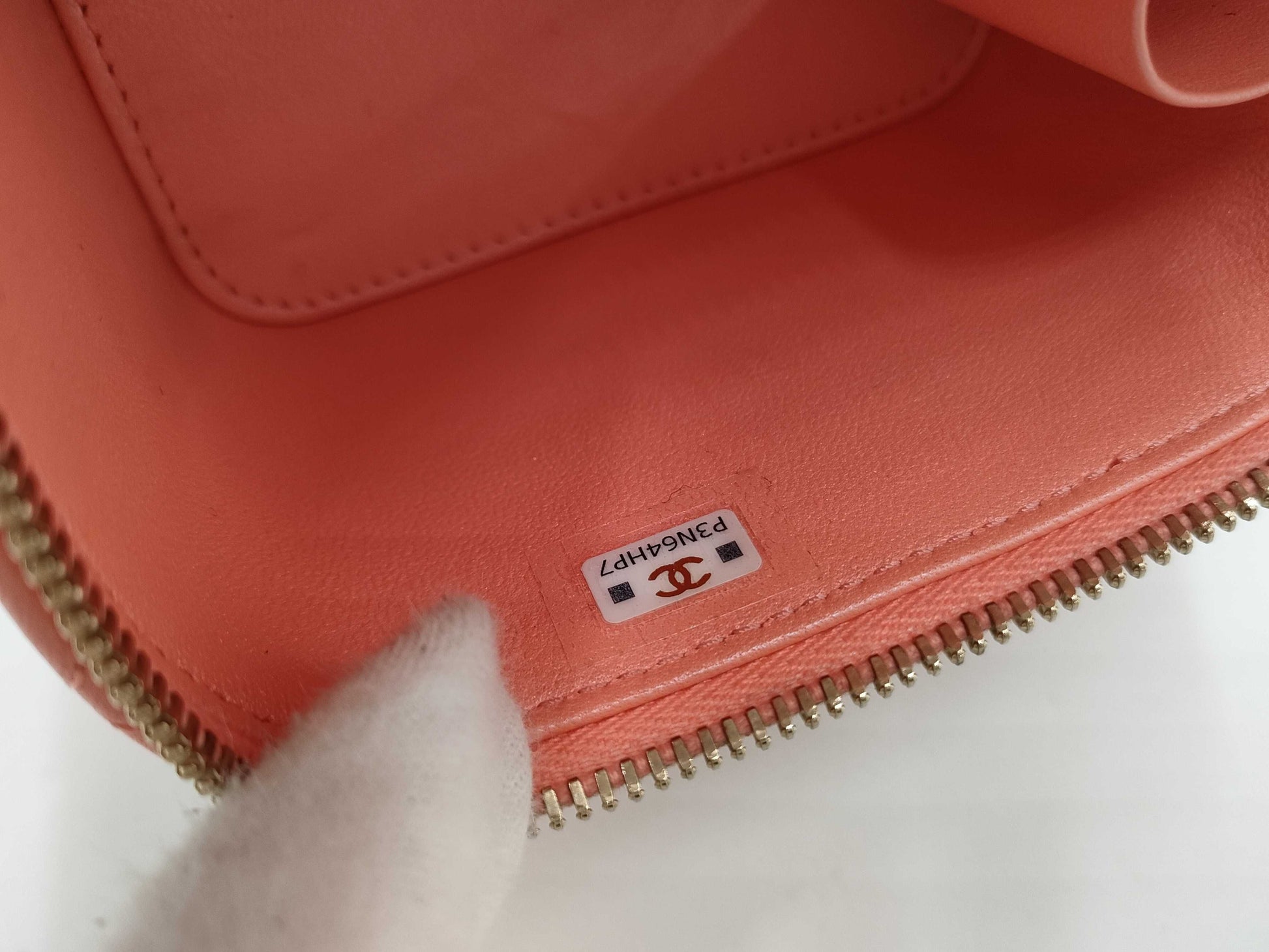 CHANEL Vanity Chain Shoulder Bag Pink Vanity Bag