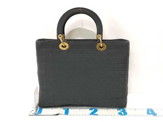 Dior Lady Dior Cannage Nylon Handbag