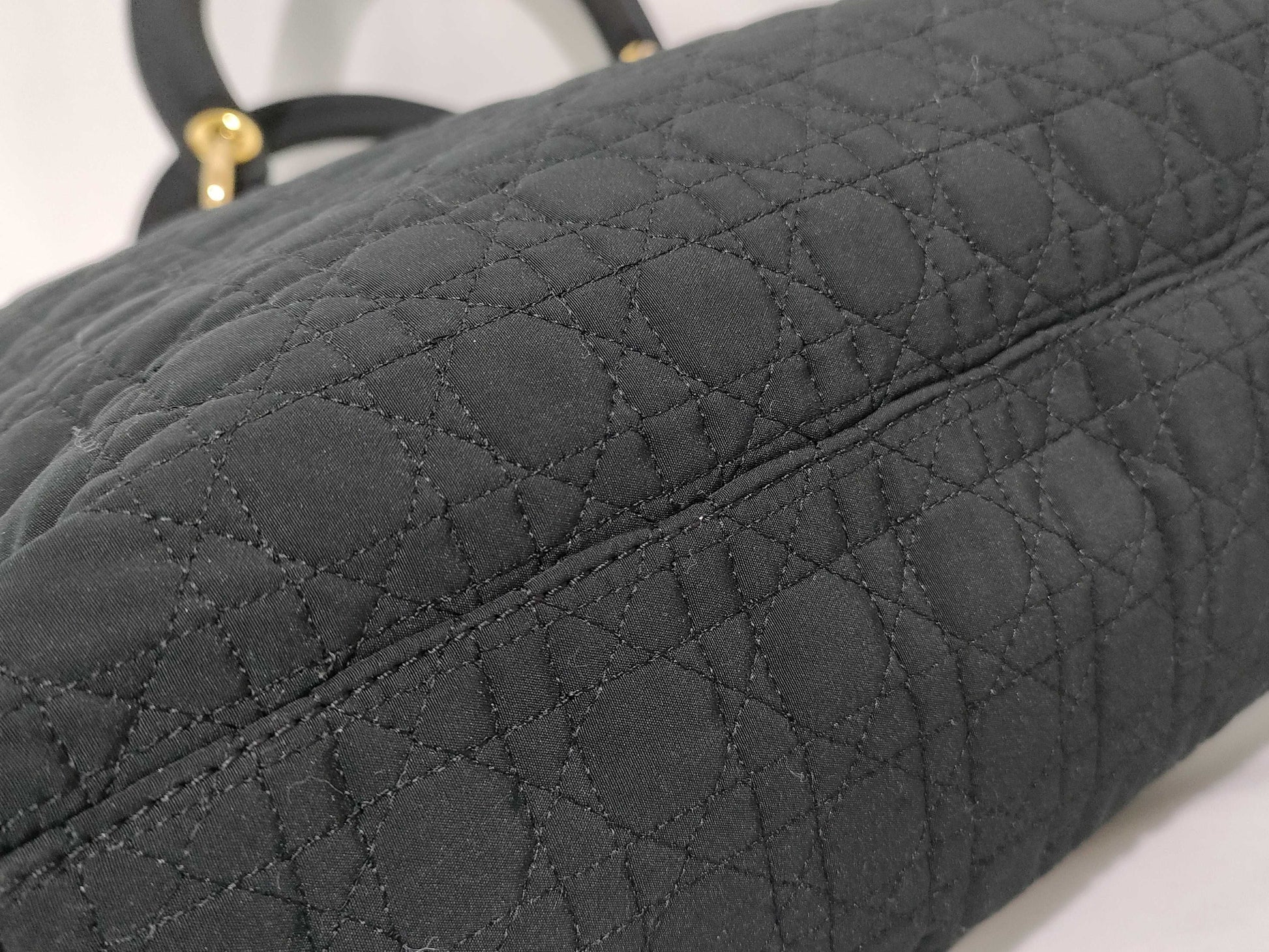 Dior Lady Dior Cannage Nylon Handbag