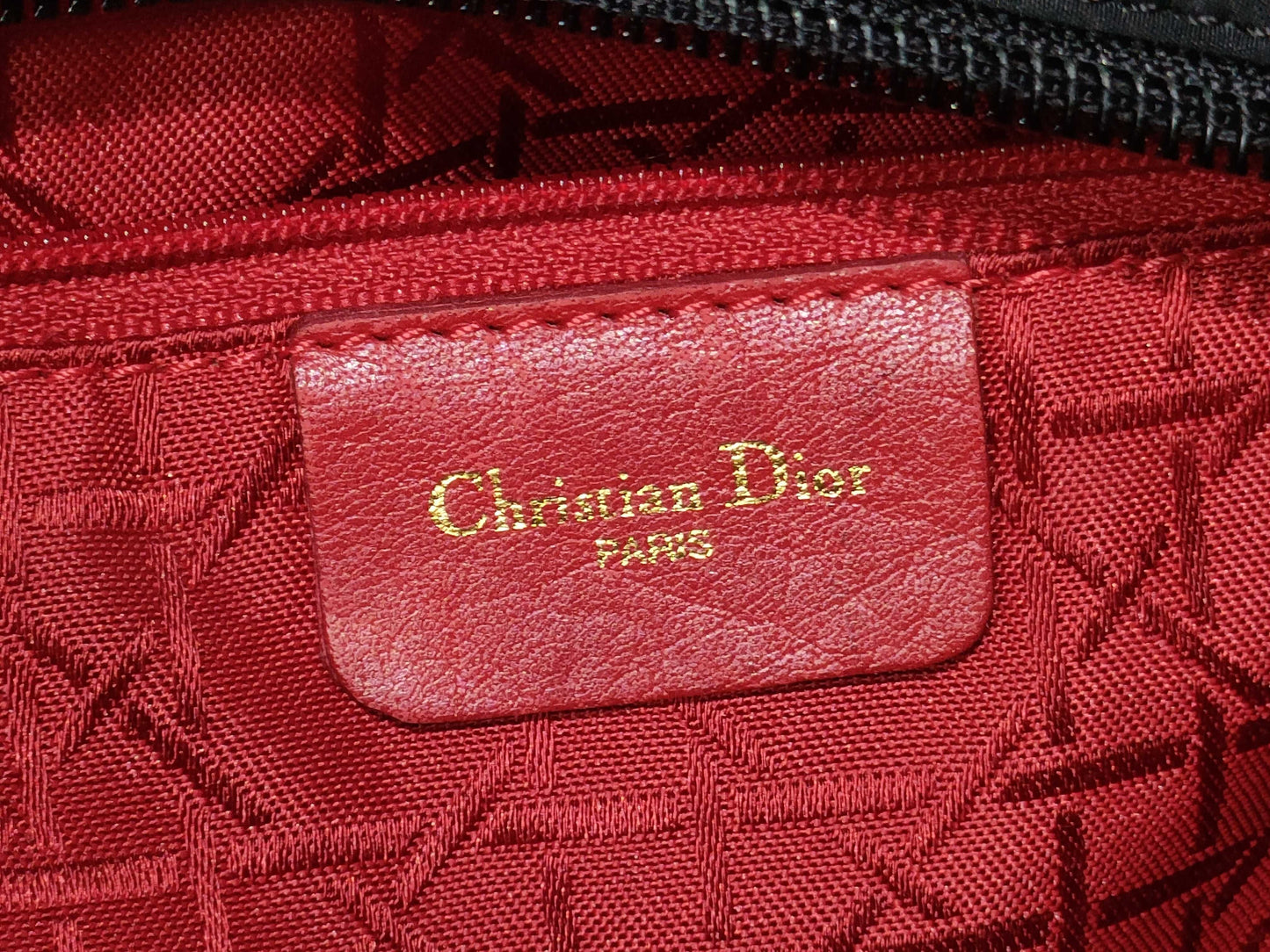 Dior Lady Dior Cannage Nylon Handbag