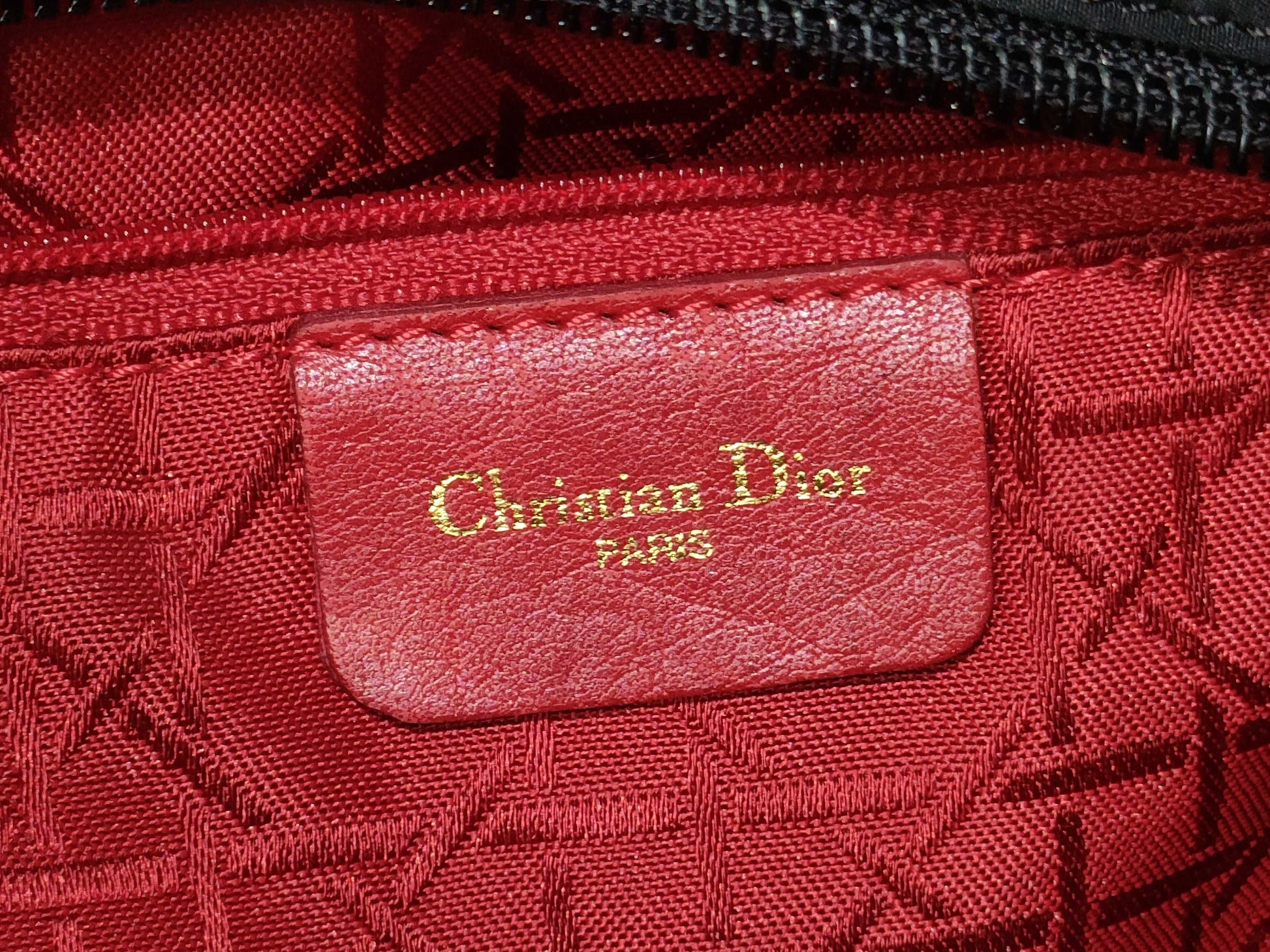 Dior Lady Dior Cannage Nylon Handbag