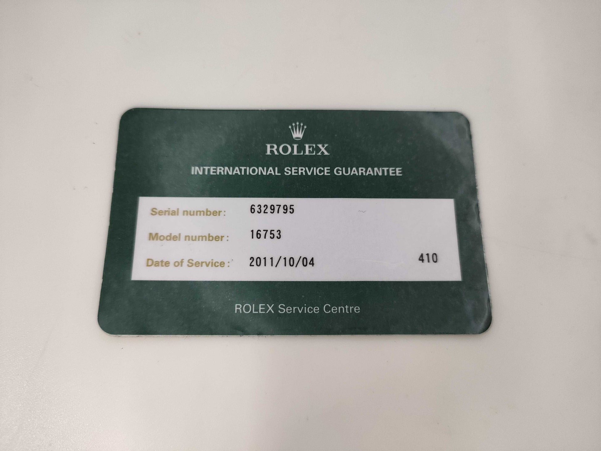 ROLEX 16753 6329795 Brown Men's Watch