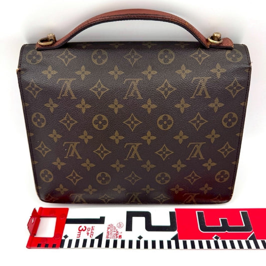 LOUIS VUITTON Monogram Monceau 28 Handbag