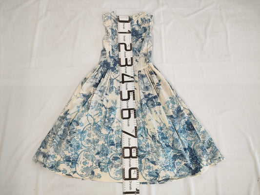 (10462_0237)miu miu miumiu one piece gathered pleats floral size 38 one piece