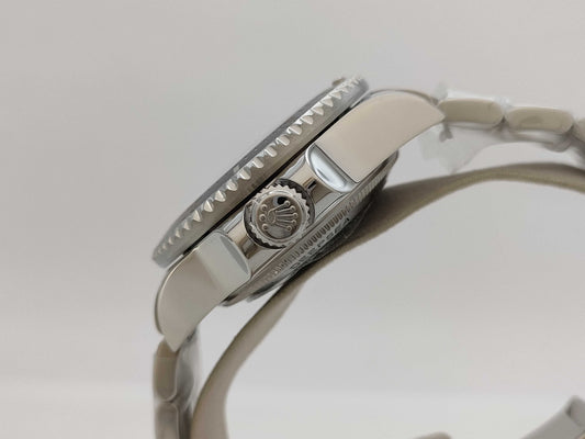 ROLEX ROLEX SS AT Sea Dweller Deepsea 116660 Black Dial Roulette Engraving Men's Watch