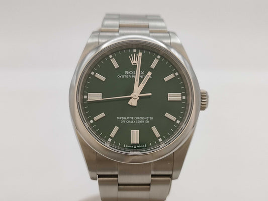 ROLEX 126000 P47D4166 Green Men's Watch