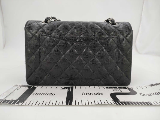 CHANEL Matelasse 23 Caviar Double Flap/Double Chain Shoulder Bag