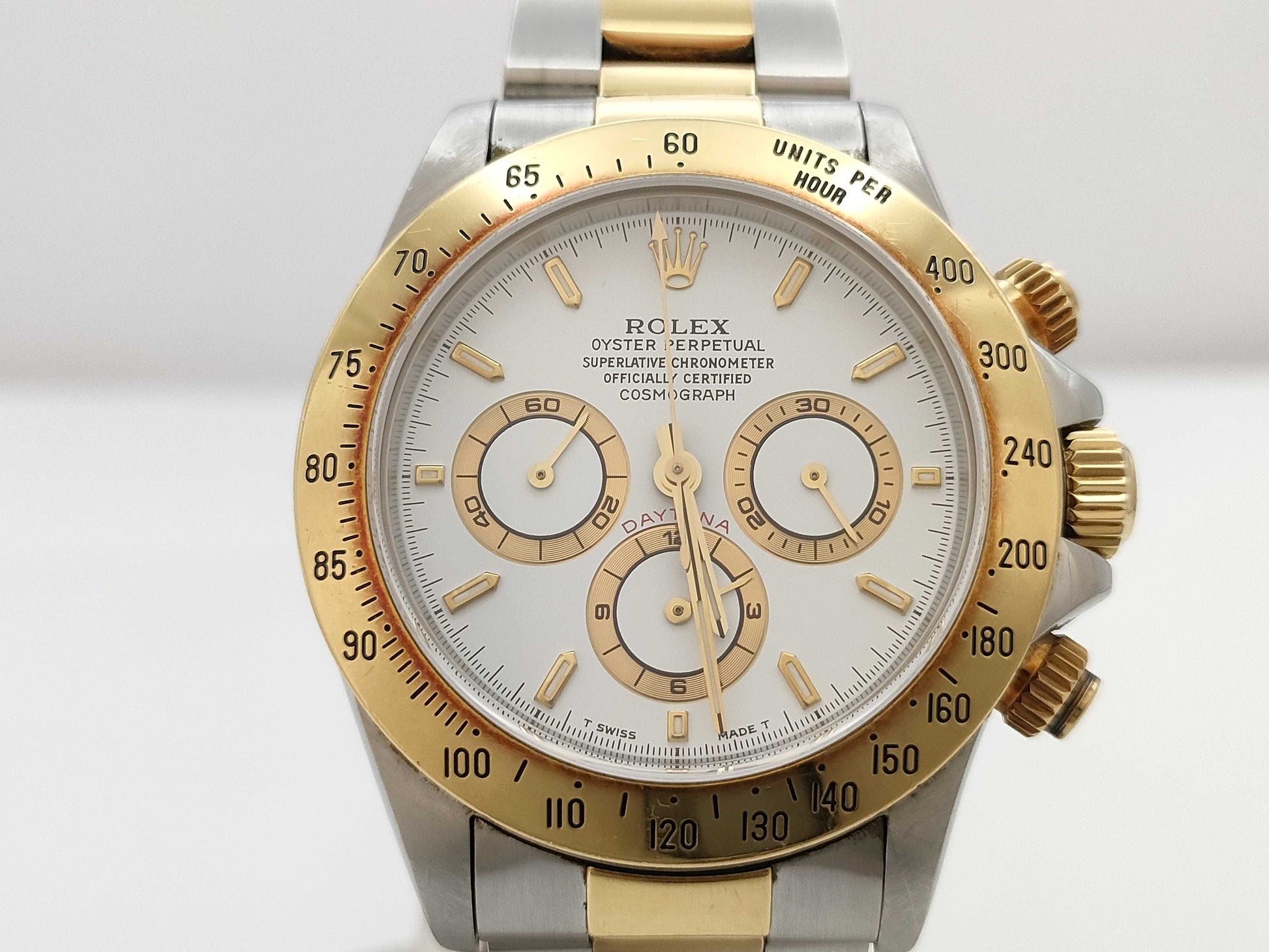 ROLEX 16520 W665604 White Dial Men's Watch