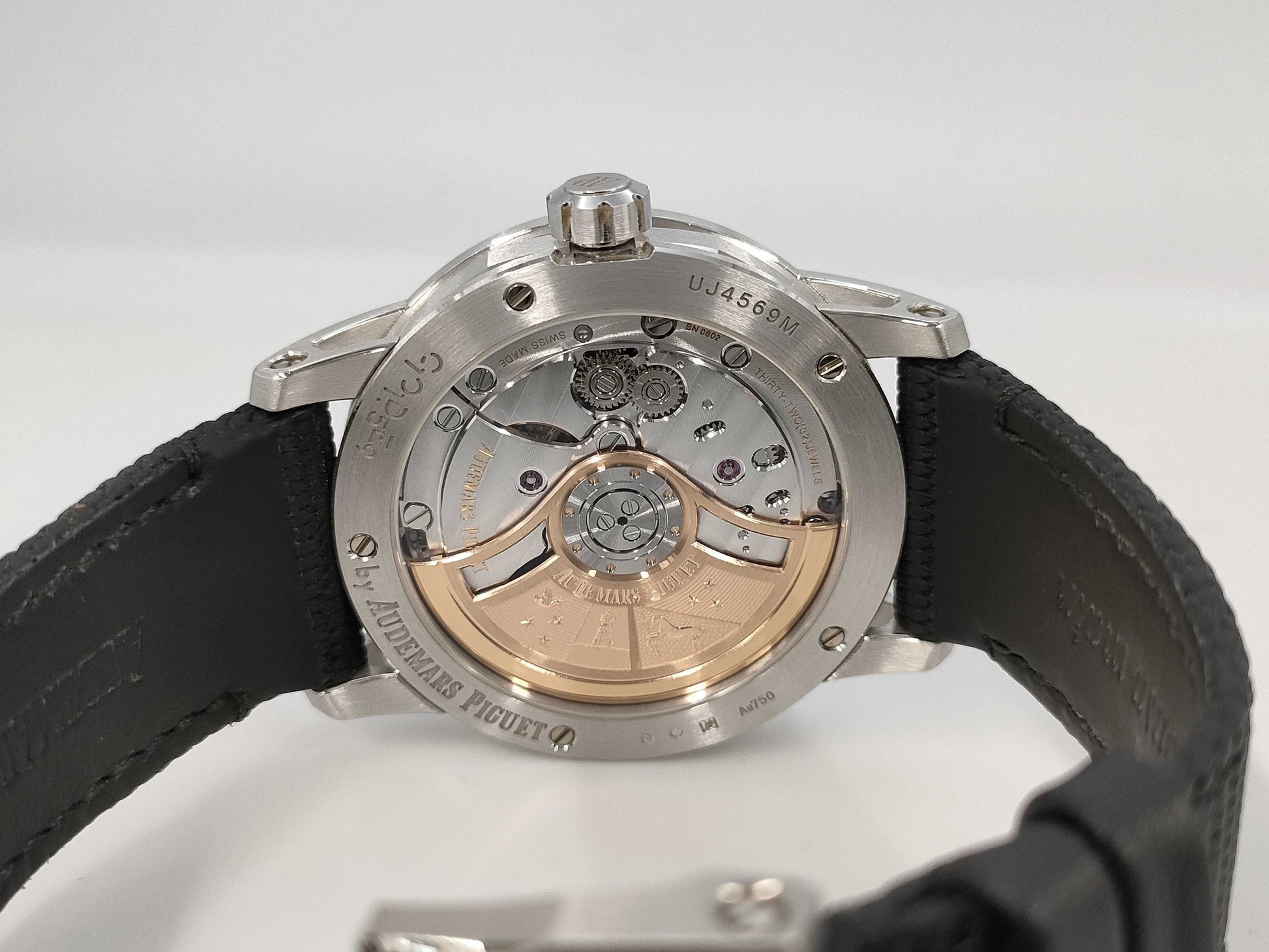 AUDEMARS PIGUET 15210BC.OO.A002KB.02 UJ4569M Automatic 18K Gold Men's Watch